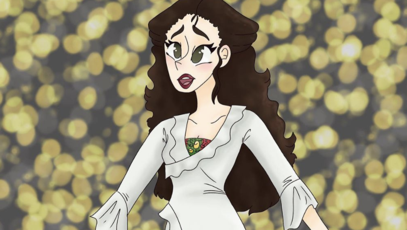 Fan Sketch of Sarah as Christine - Sarah Brightman : Sarah Brightman