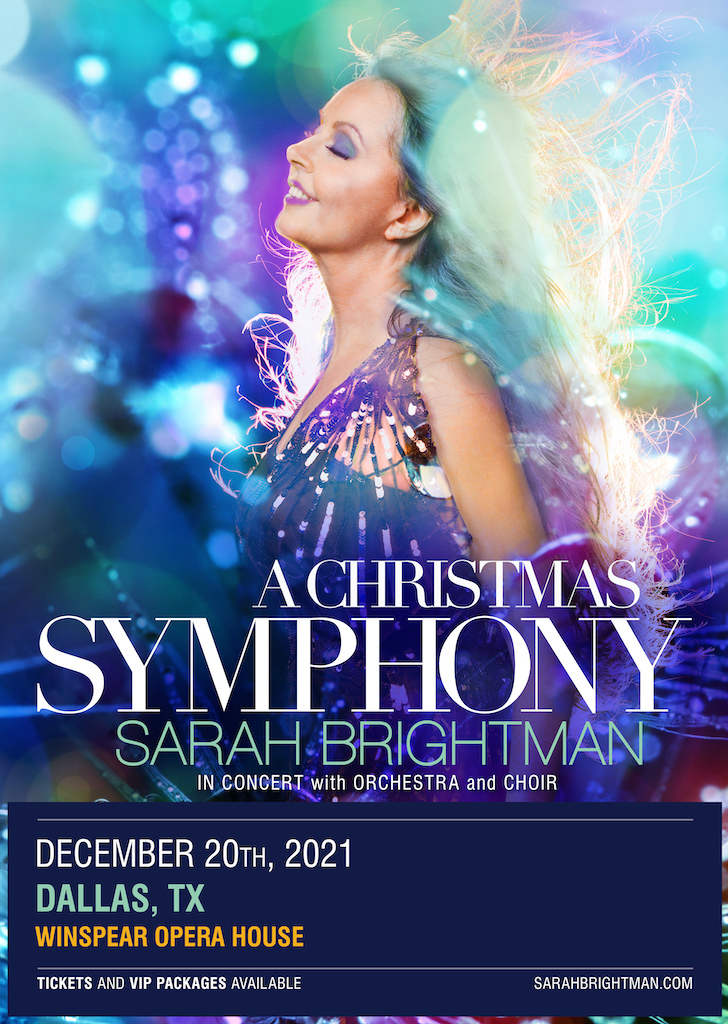 Sarah's "A Christmas Symphony" Tour is Coming to the Winspear Opera