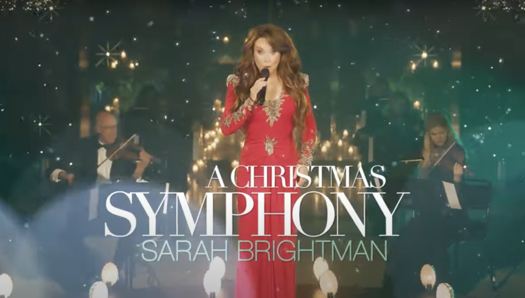 The "Sarah Brightman A Christmas Symphony" Trailer Sarah Brightman
