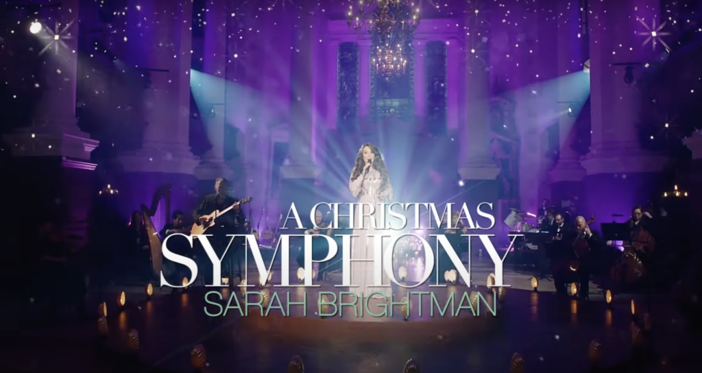 "Sarah Brightman A Christmas Symphony" airs on PBS stations this