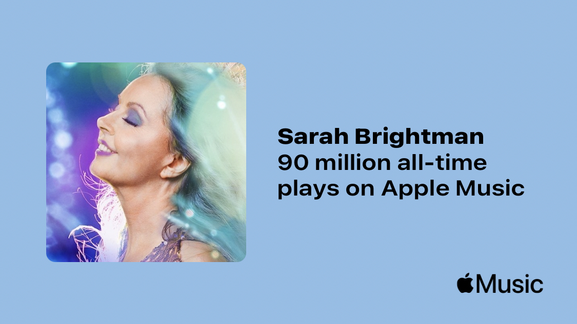 Sarah's Songs Have Been Played 90 Million Times on Apple Music! - Sarah ...