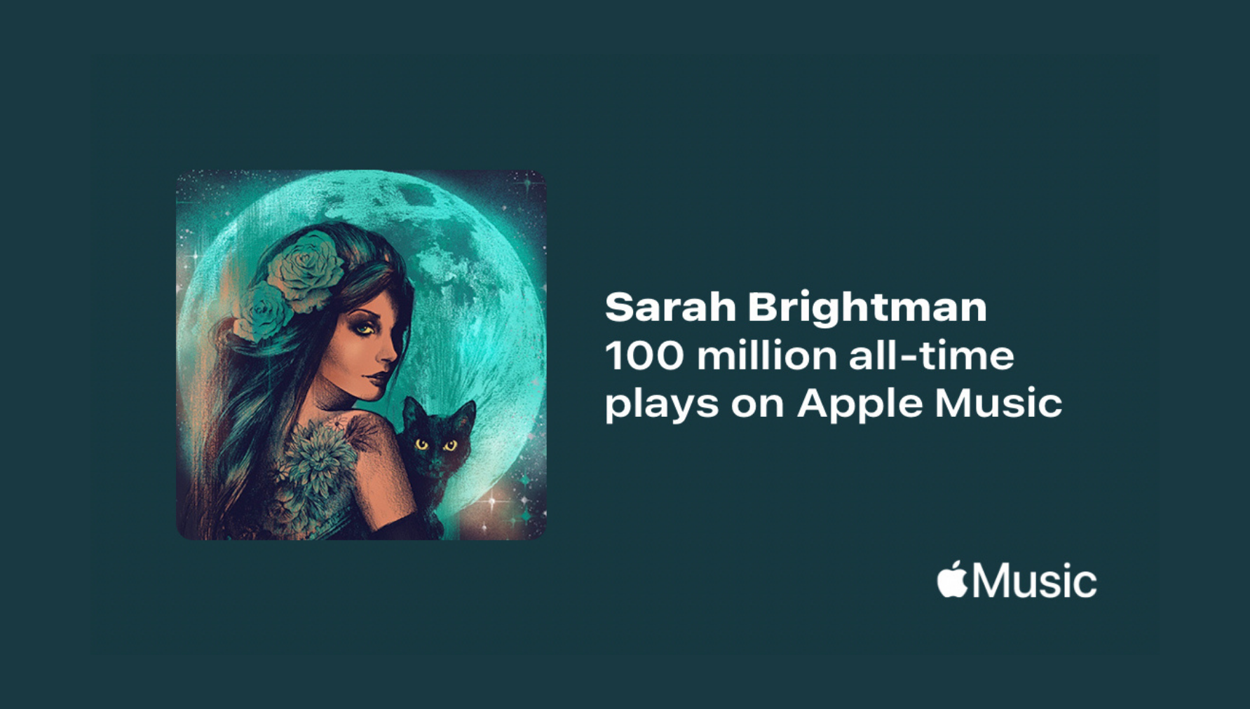 Sarah's Music Has Reached 100 million All-Time plays on Apple Music ...