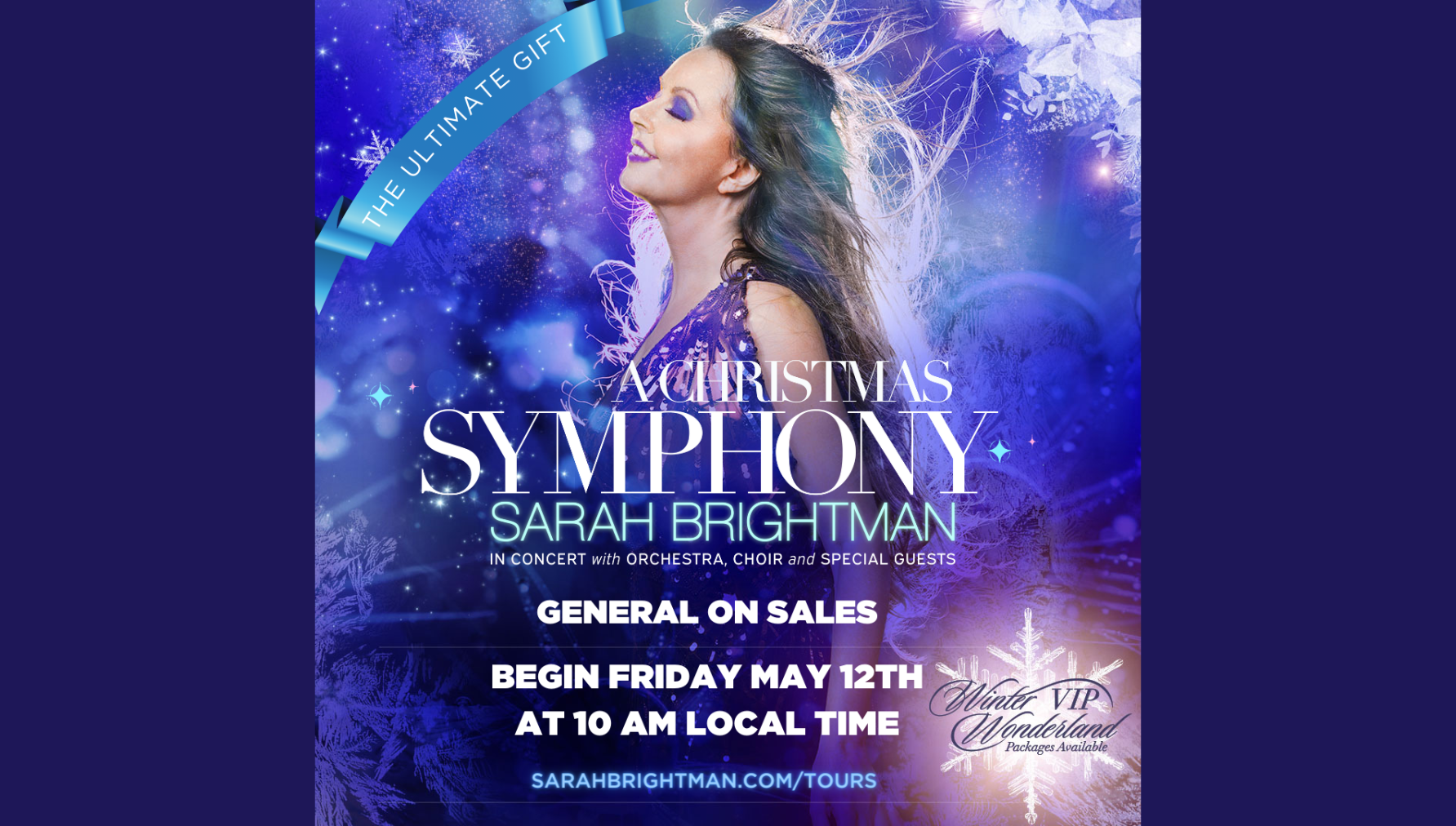 General On Sales for Sarah's 'A Christmas Symphony' begin Friday, May ...