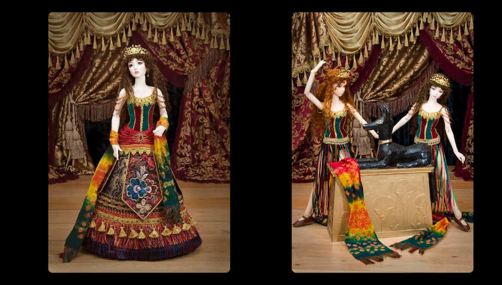 Handmade Doll Dresses Inspired by Sarah's 