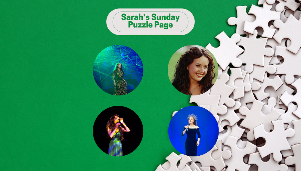 NEW Sarah's Sunday Puzzle Page: Stunning Stage Costumes - Sarah ...