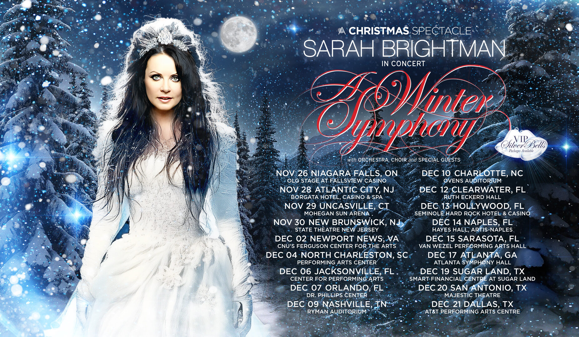 やっちゃん 様 symphony / tarte SARAH BRIGHTMAN IS BACK WITH A CHRISTMAS SPECTACLE - 'A WINTER